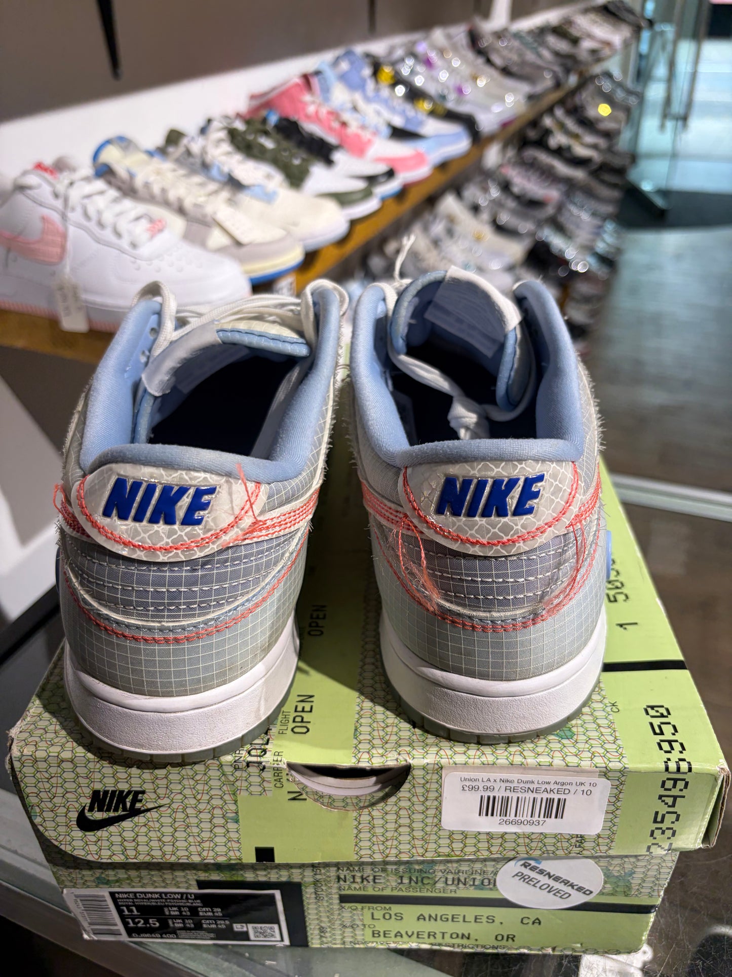Union LA x Nike Dunk Low Argon UK 10