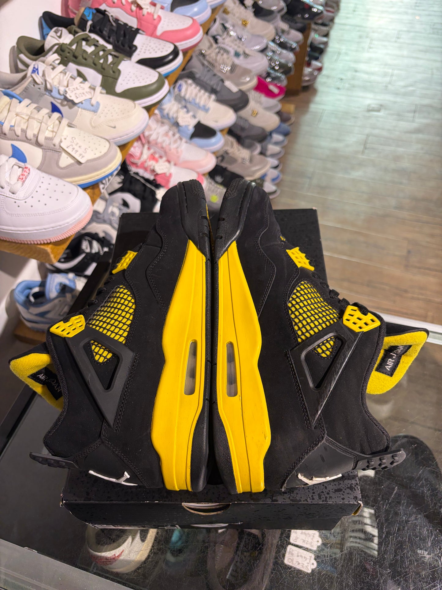 Air Jordan 4 Yellow Thunder UK 10