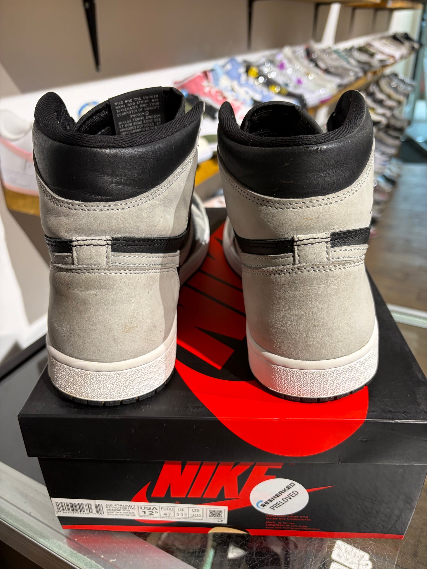 Air Jordan 1 High Shadow 2.0 UK 11.5