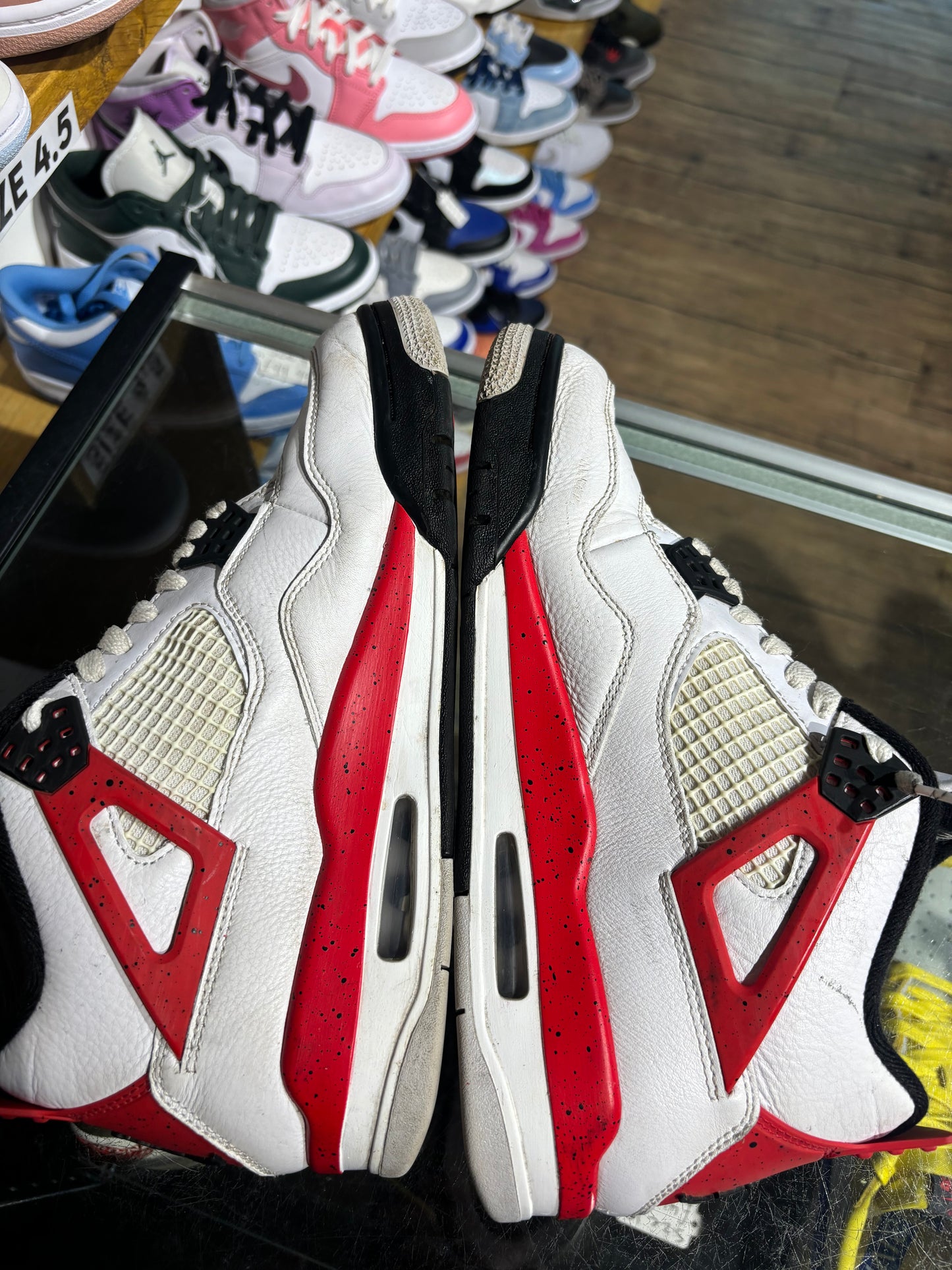 Air Jordan 4 Red Cement UK 8 USED