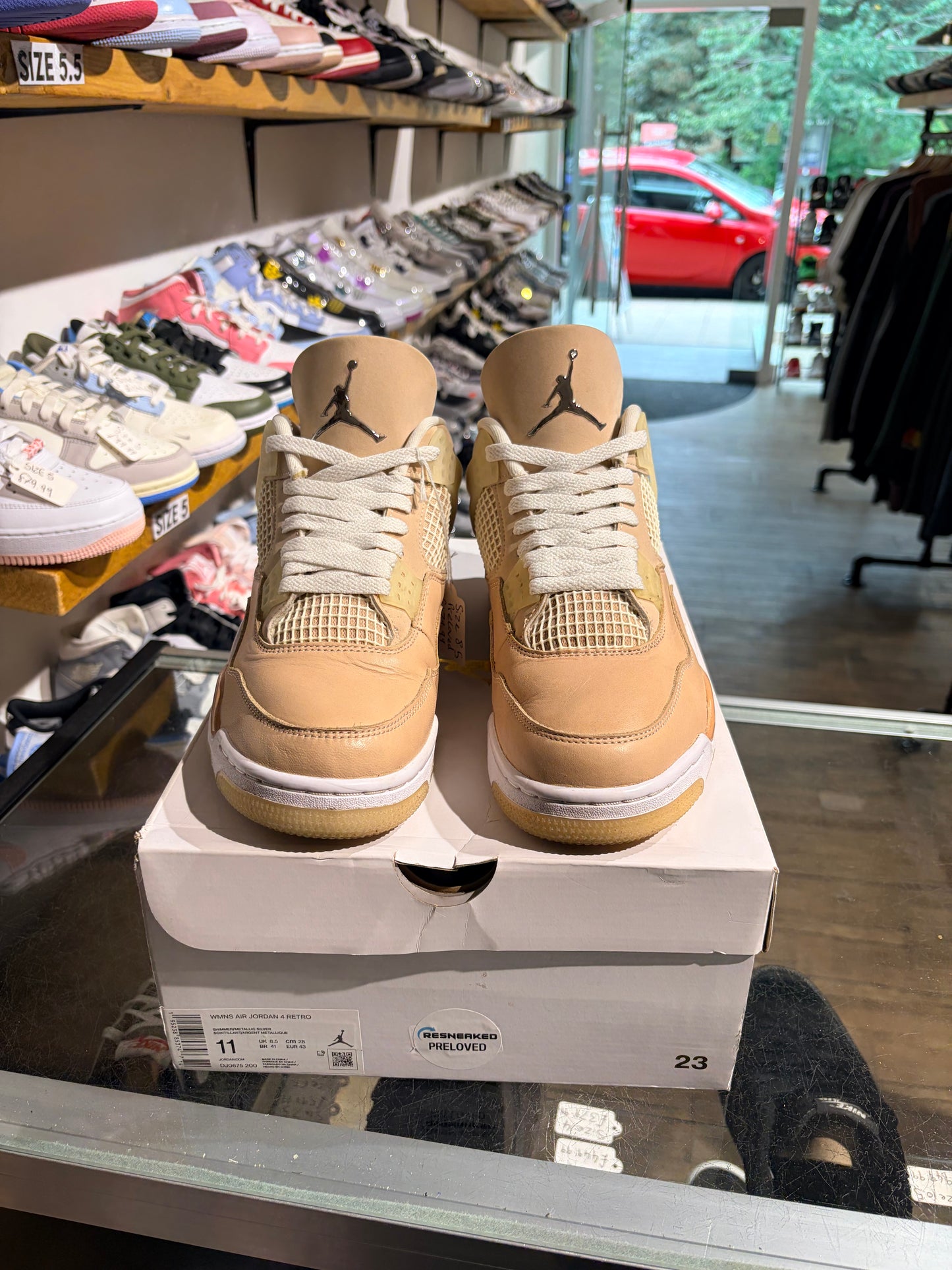 Air Jordan 4 Shimmer UK 8.5 (W)