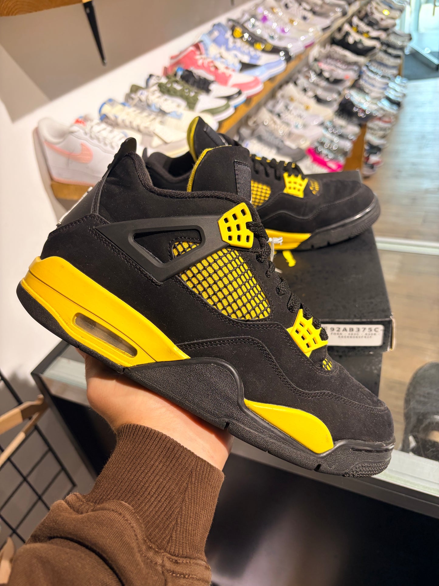 Air Jordan 4 Yellow Thunder UK 8.5