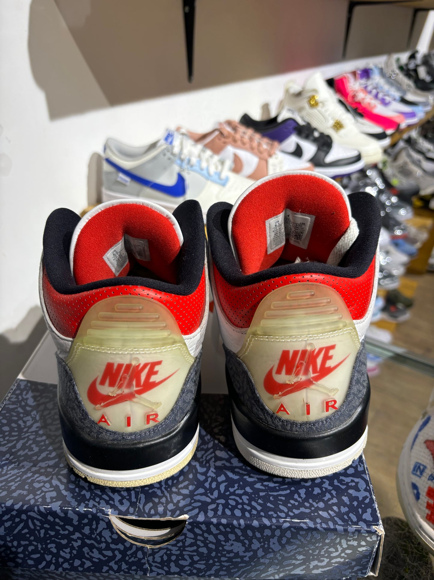 Air Jordan 3 Retro Japanese Denim UK 7.5