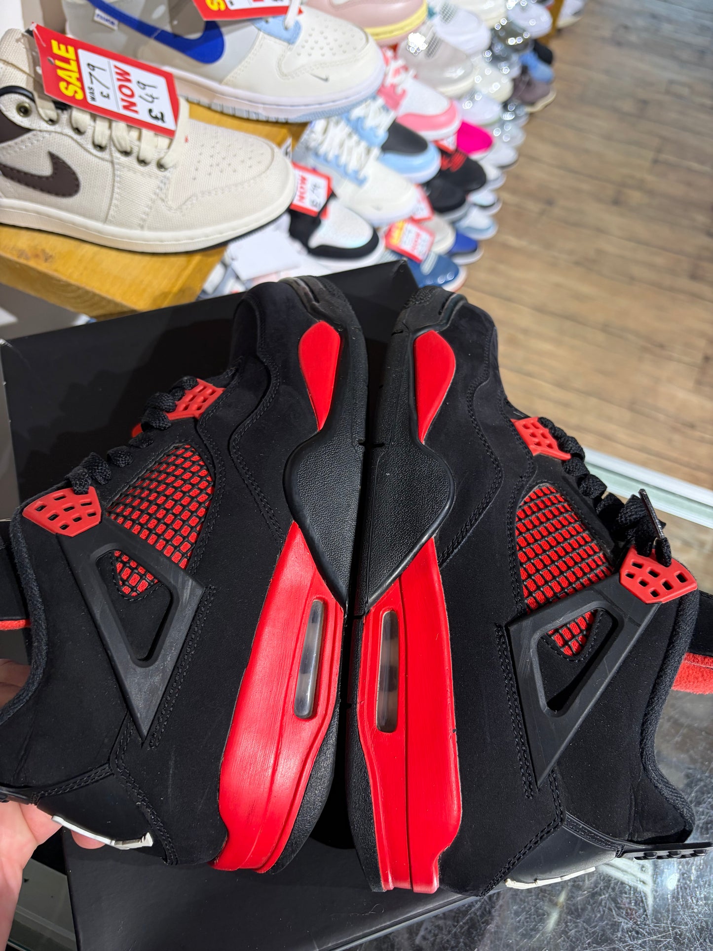 Air Jordan 4 Red Thunder UK 8.5