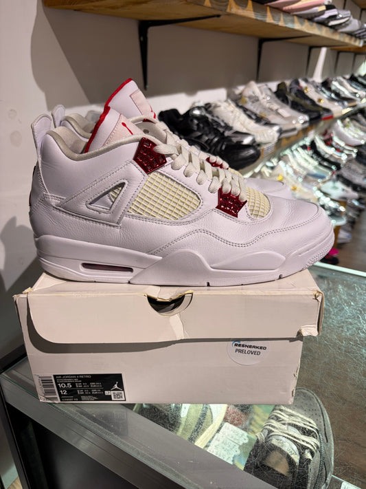 Jordan 4 Red Metallic UK 9.5