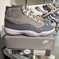 Jordan 11 Cool Grey UK 9.5 #134