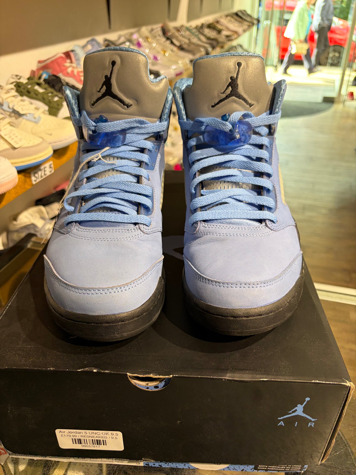 Air Jordan 5 UNC UK 9.5