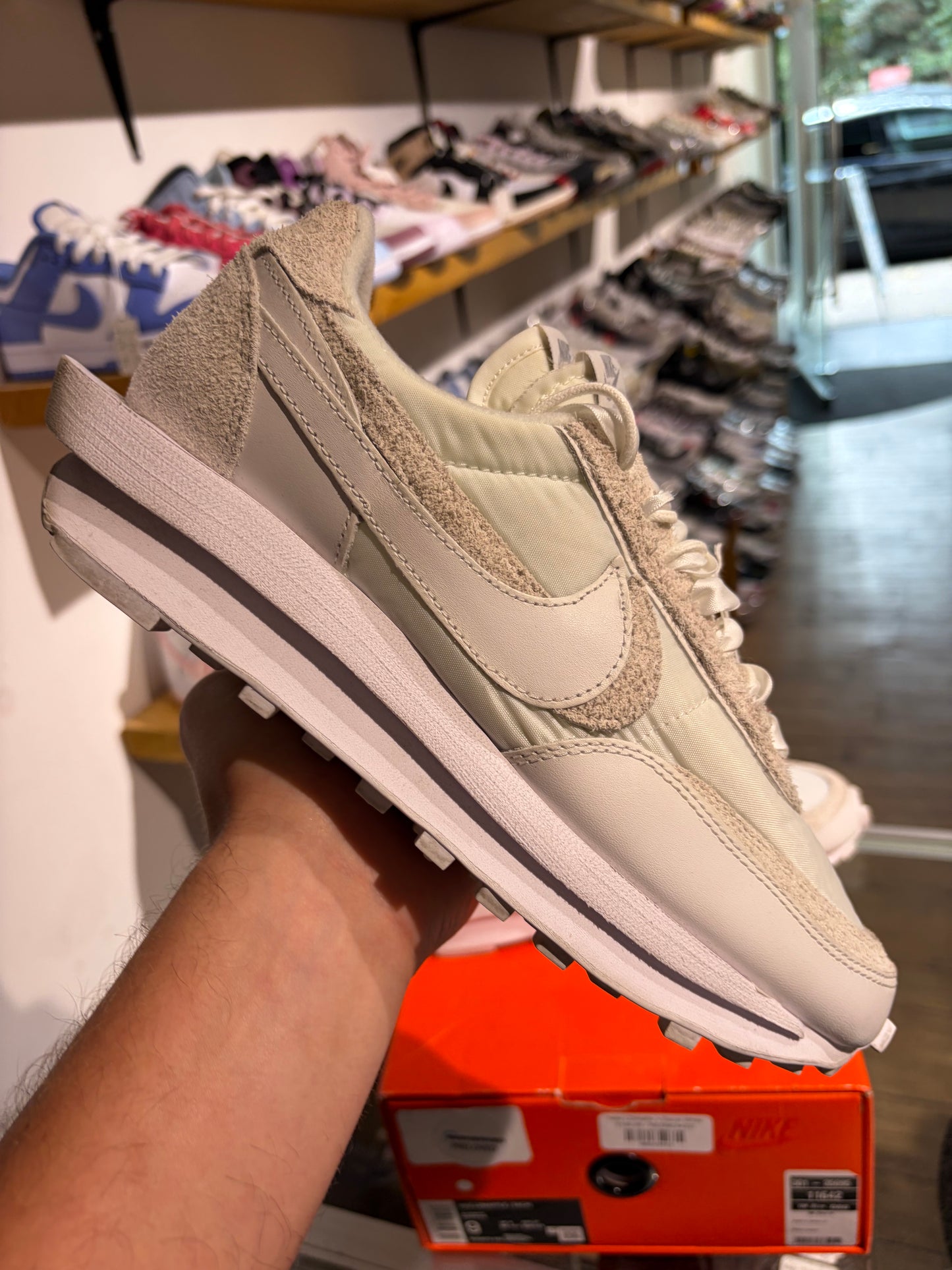Nike LDWaffle x Sacai White UK 8