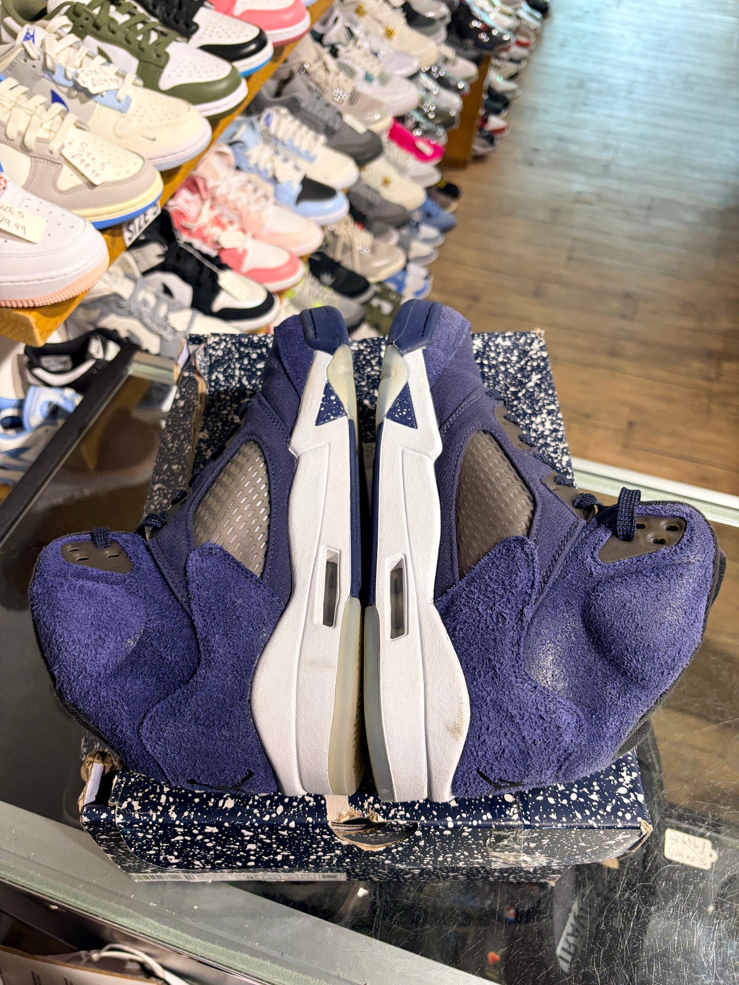 Air Jordan 5 Midnight Navy UK 8.5