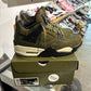 Jordan 4 Olive Craft UK 5.5 (GS)
