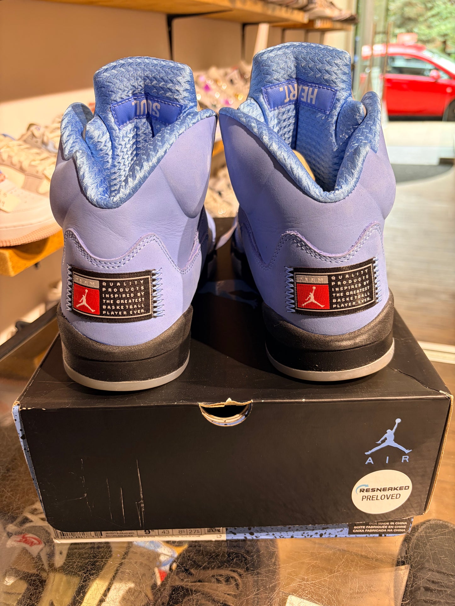Air Jordan 5 UNC UK 8.5