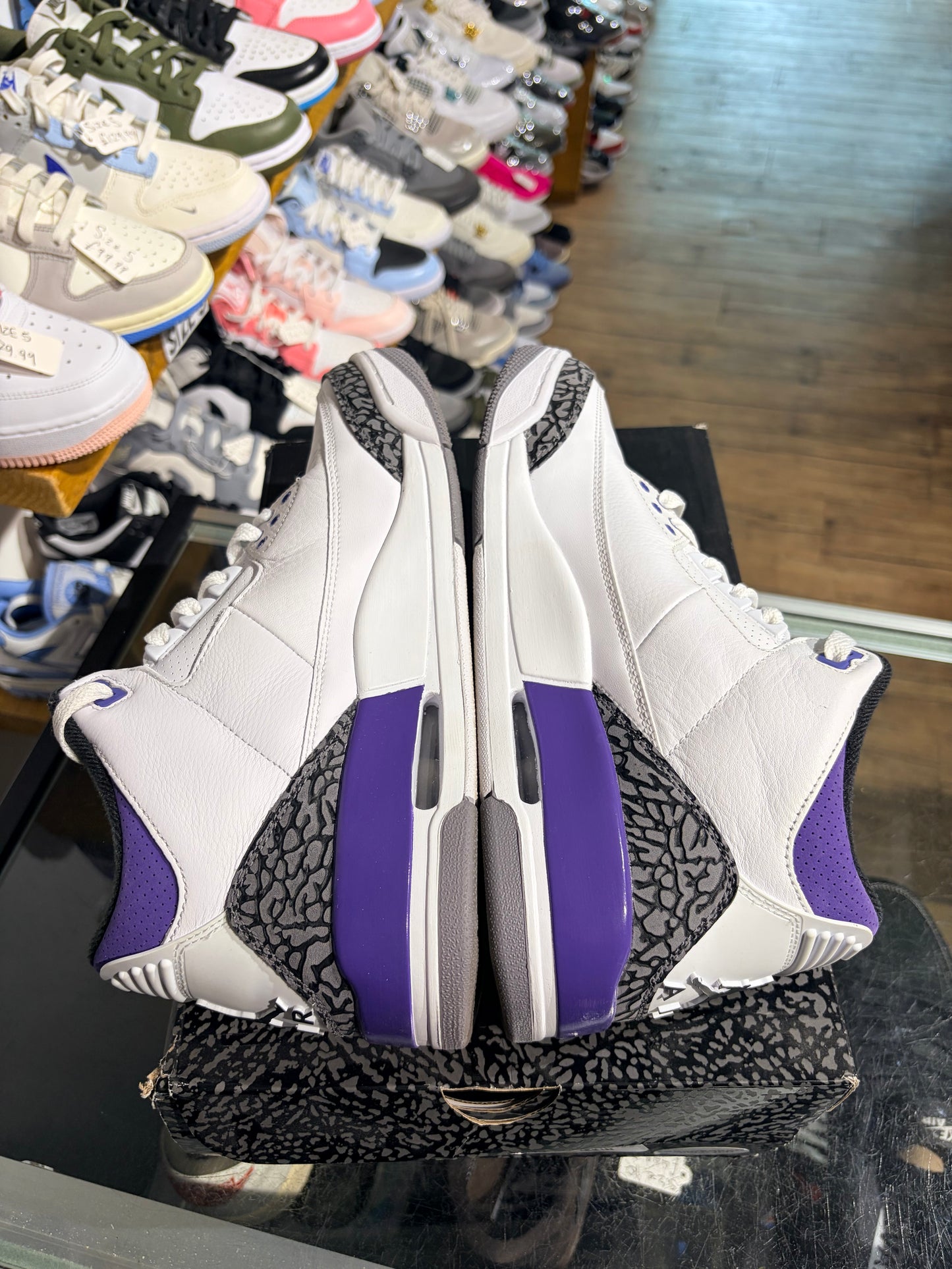 Jordan 3 Dark Iris UK 8.5