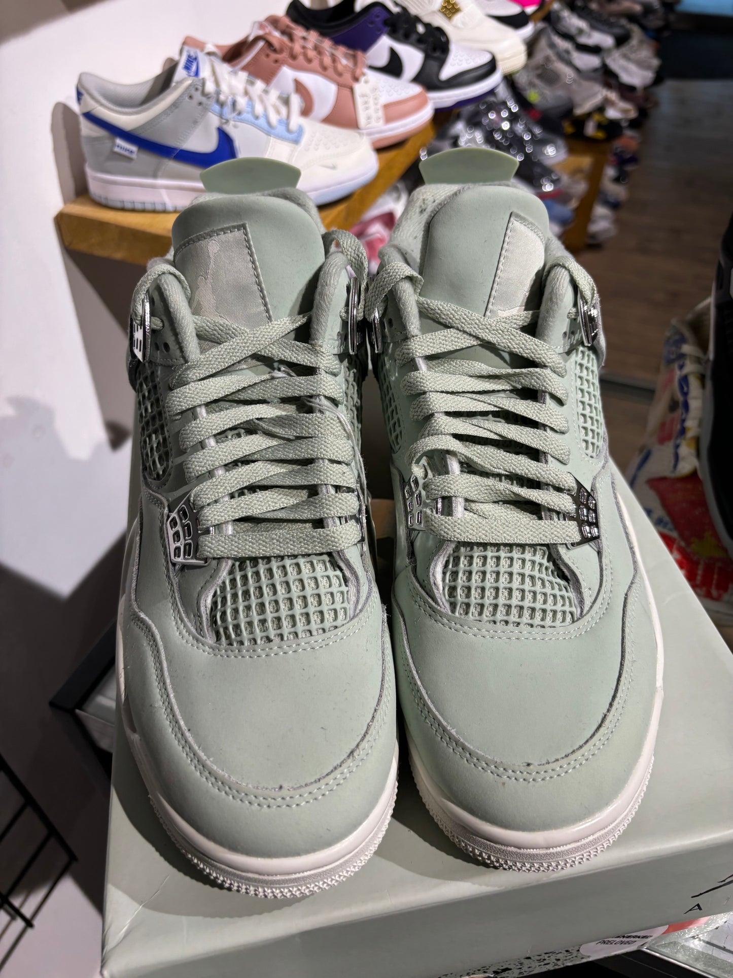 Air Jordan 4 Retro Seafoam Sail (W)