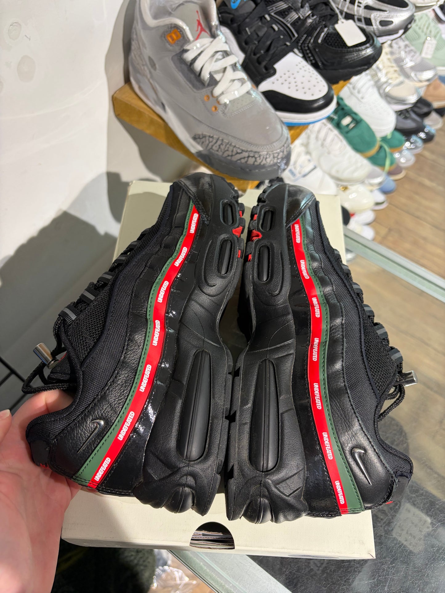 Nike Air Max 95 SP Undefeated Black UK 7.5