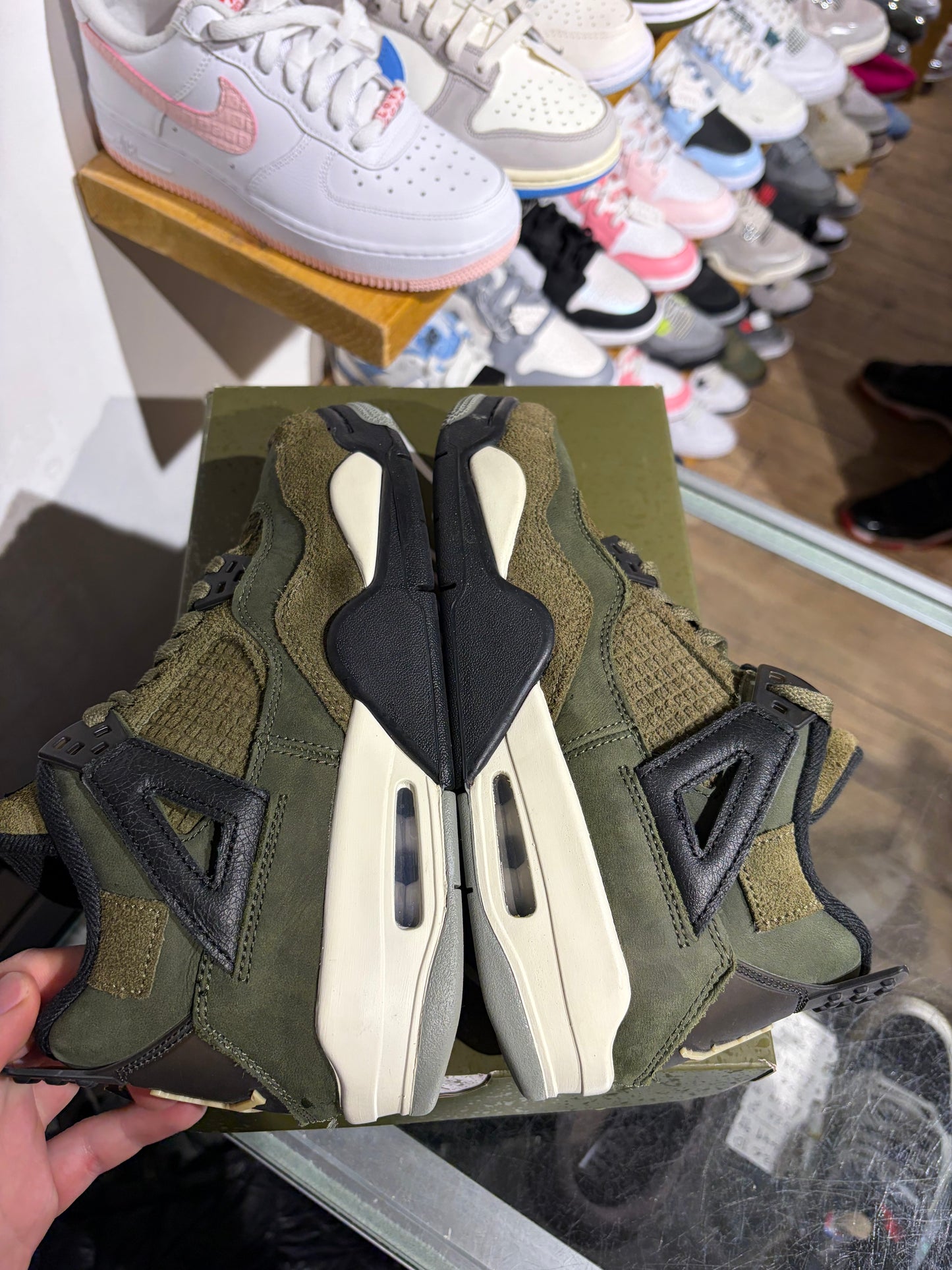 Jordan 4 Olive Craft GS UK 5.5