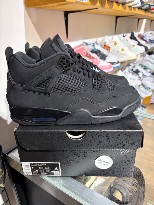 Jordan 4 Black Cat 2025 UK 10