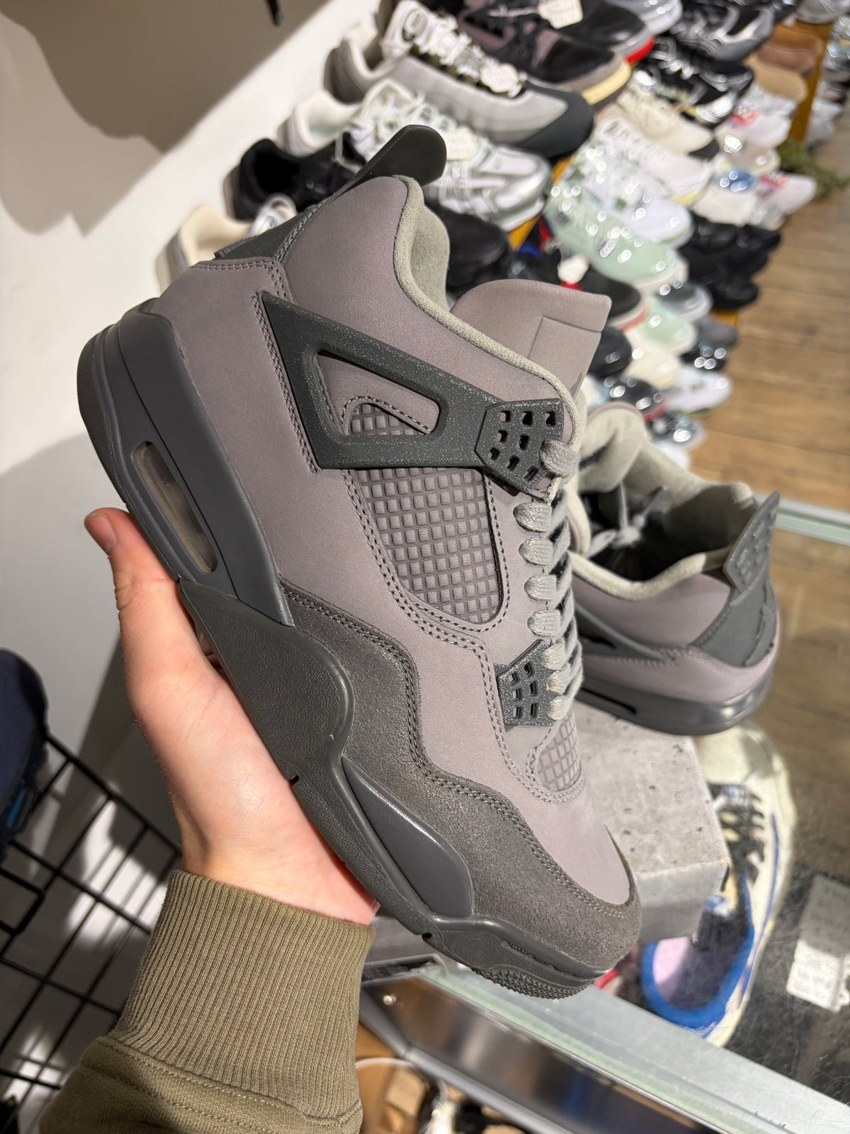 Jordan 4 Wet Cement UK 8 #370