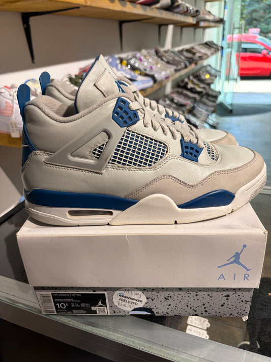 Air Jordan 4 Military Blue UK 9.5
