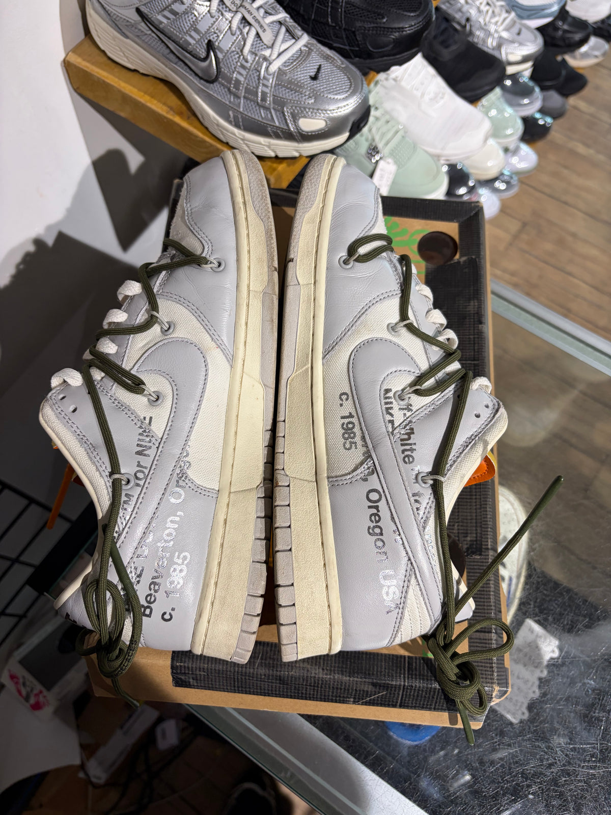 Nike OW Lot Dunk Lot 22 UK 9 #348
