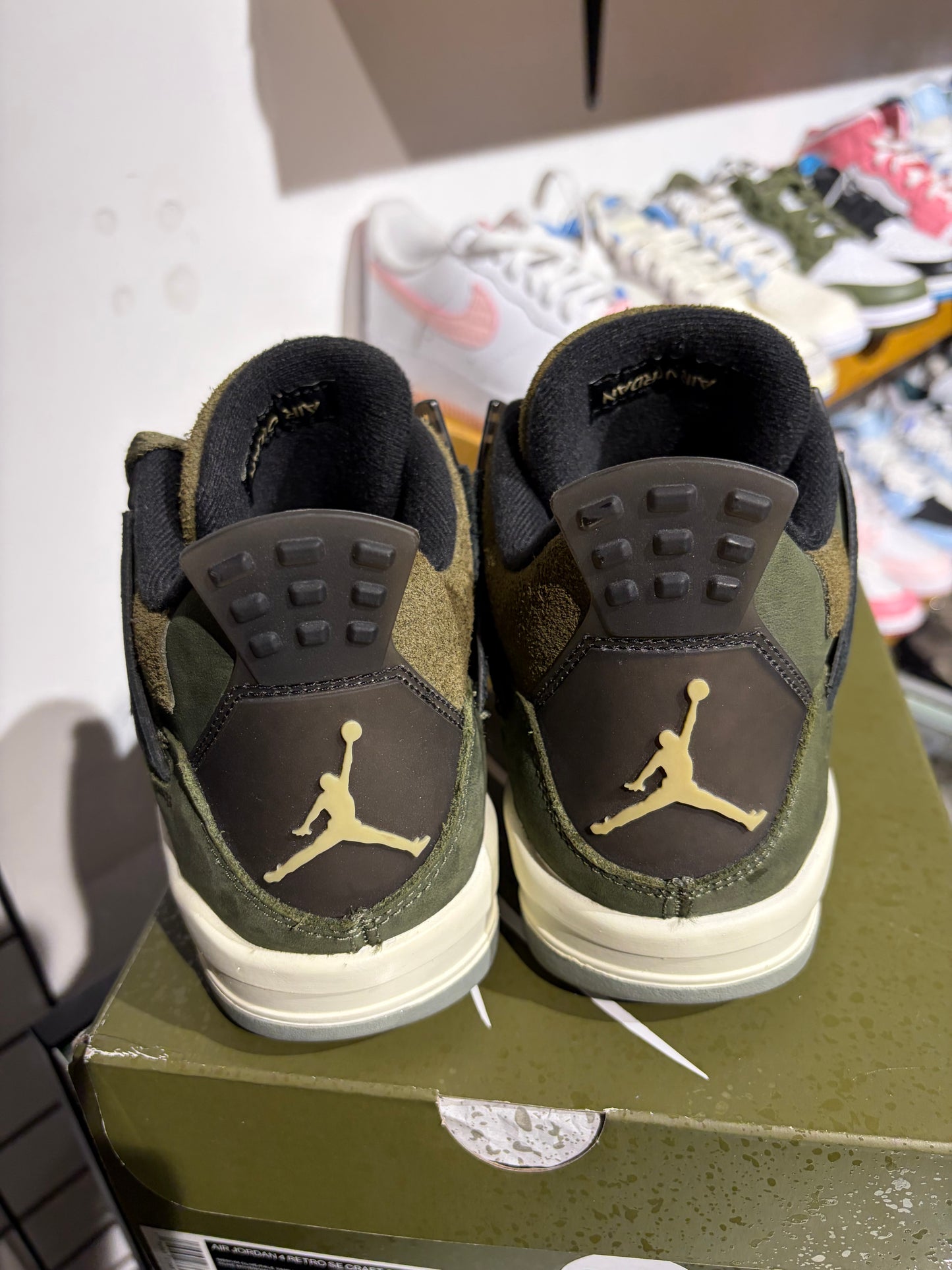 Jordan 4 Olive Craft GS UK 5.5