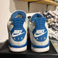 Jordan 4 Military Blue UK 7 #345