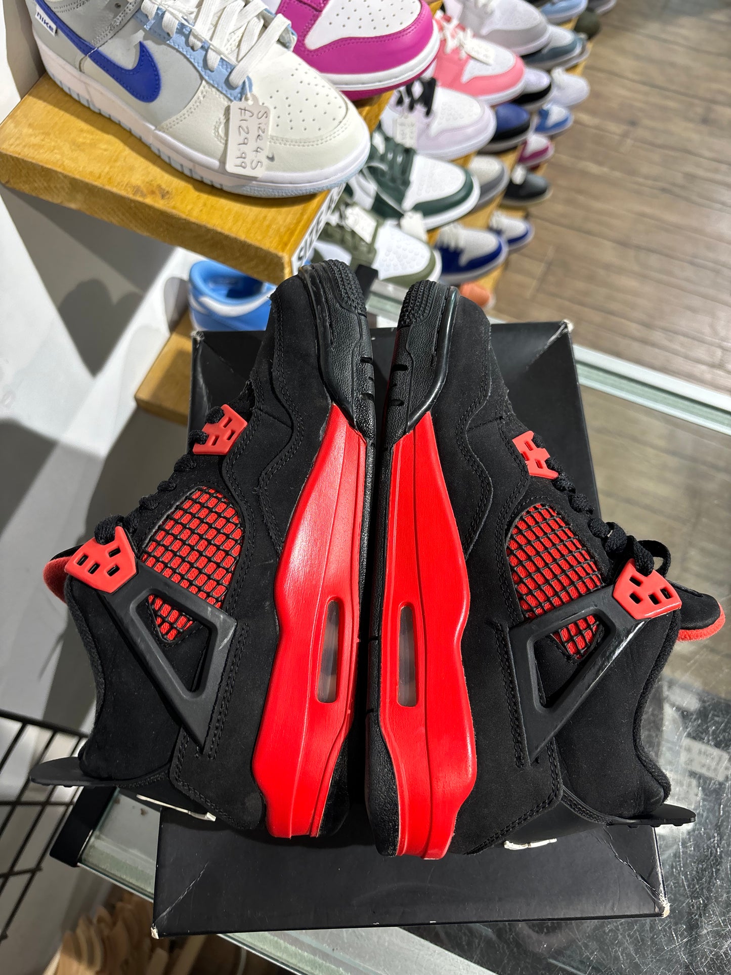Jordan 4 Red Thunder UK 4 (GS)