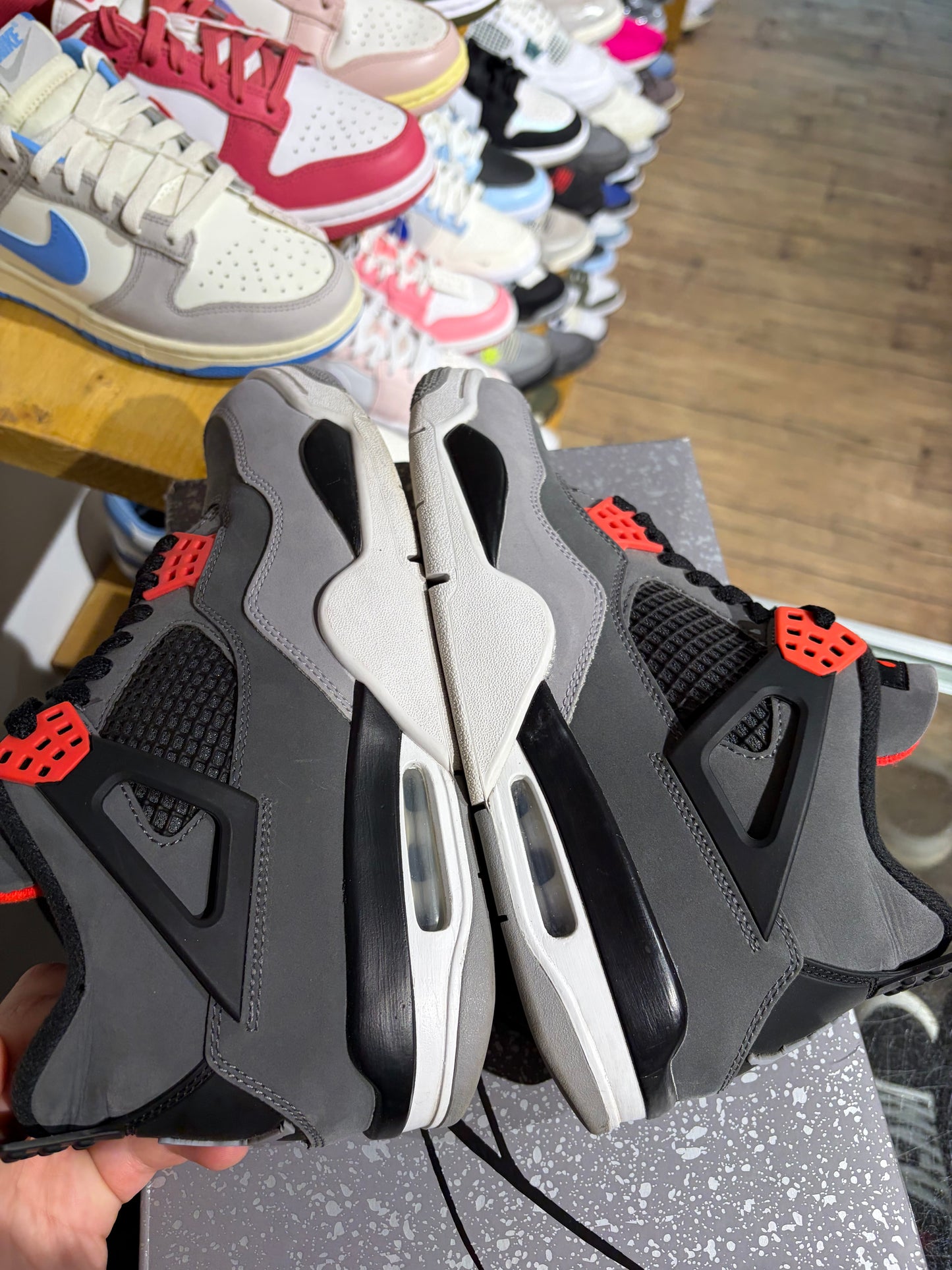 Air Jordan 4 Infrared UK 7