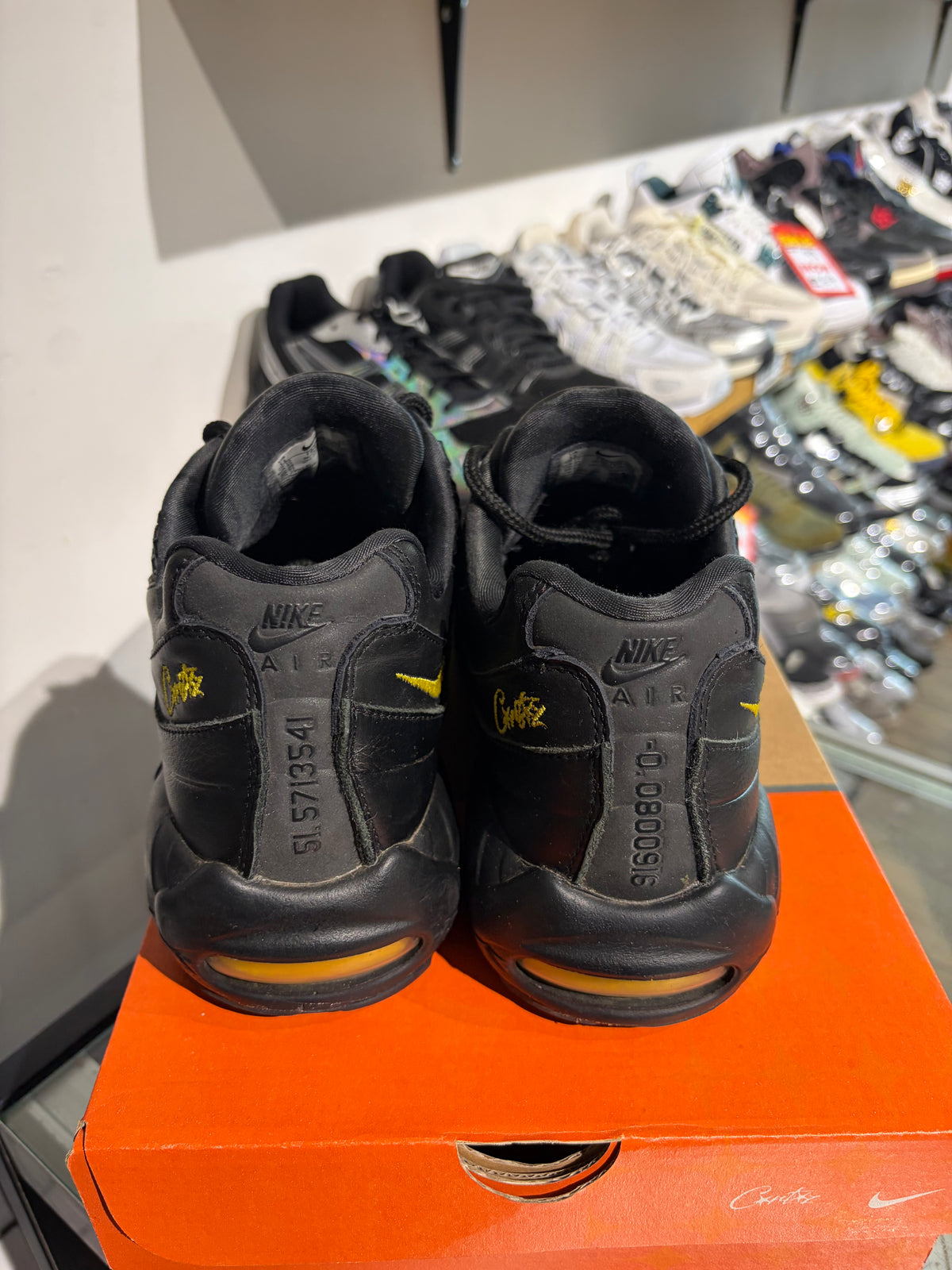 Nike AM95 Corteiz Honey Black UK 10 #231