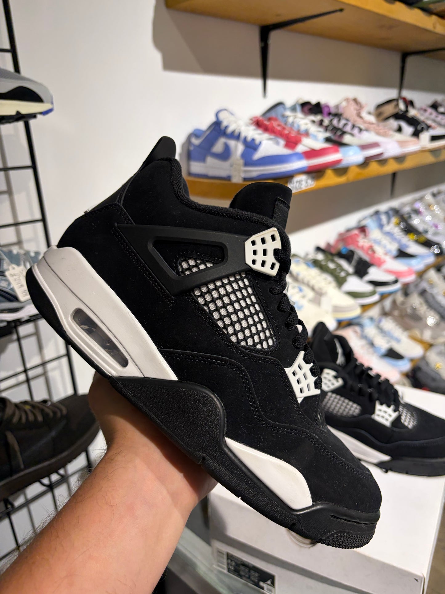 Nike Air Jordan 4 White Thunder UK 7.5