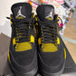 Air Jordan 4 Yellow Thunder UK 9.5
