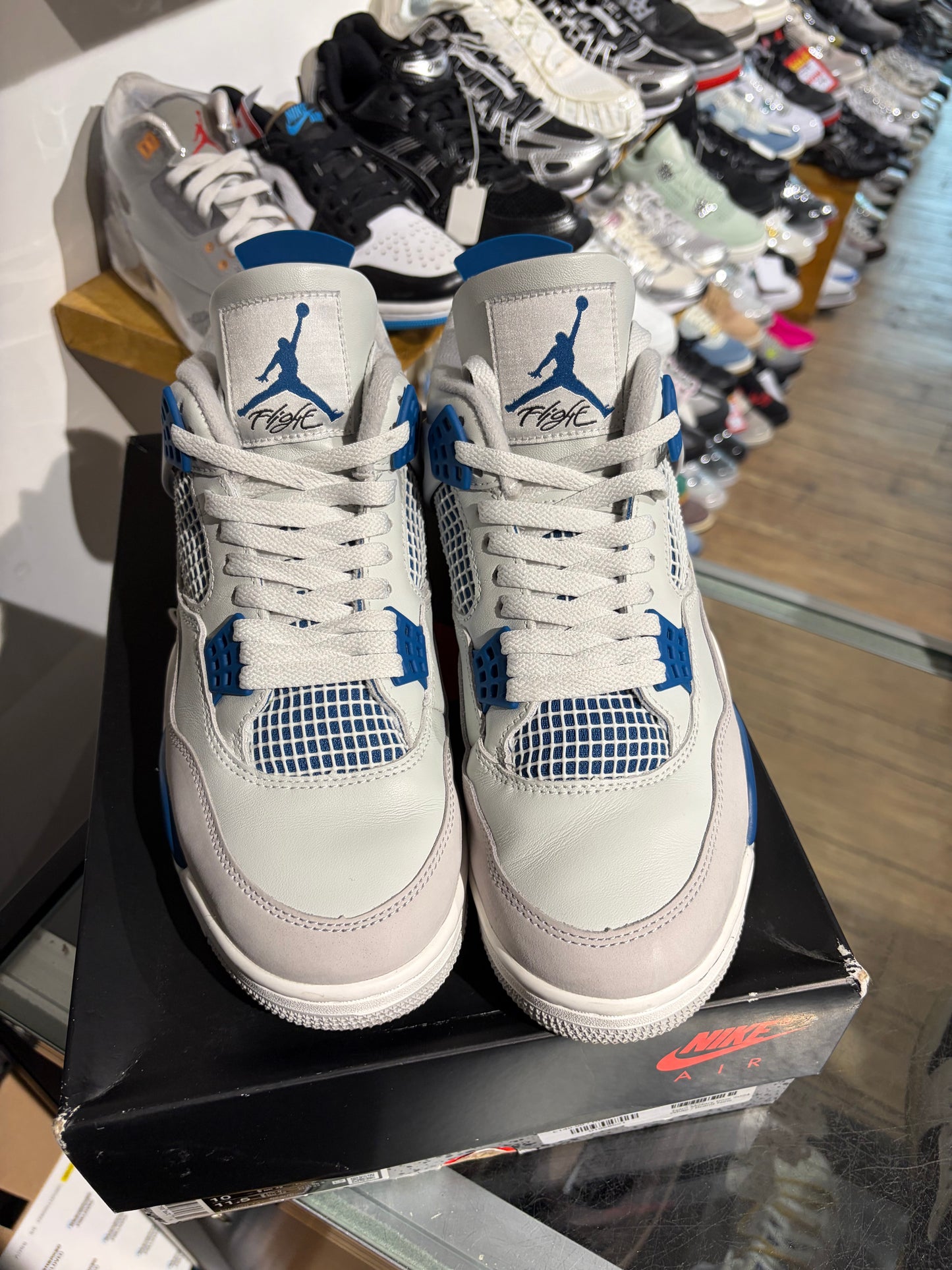 Jordan 4 Military Blue UK 9