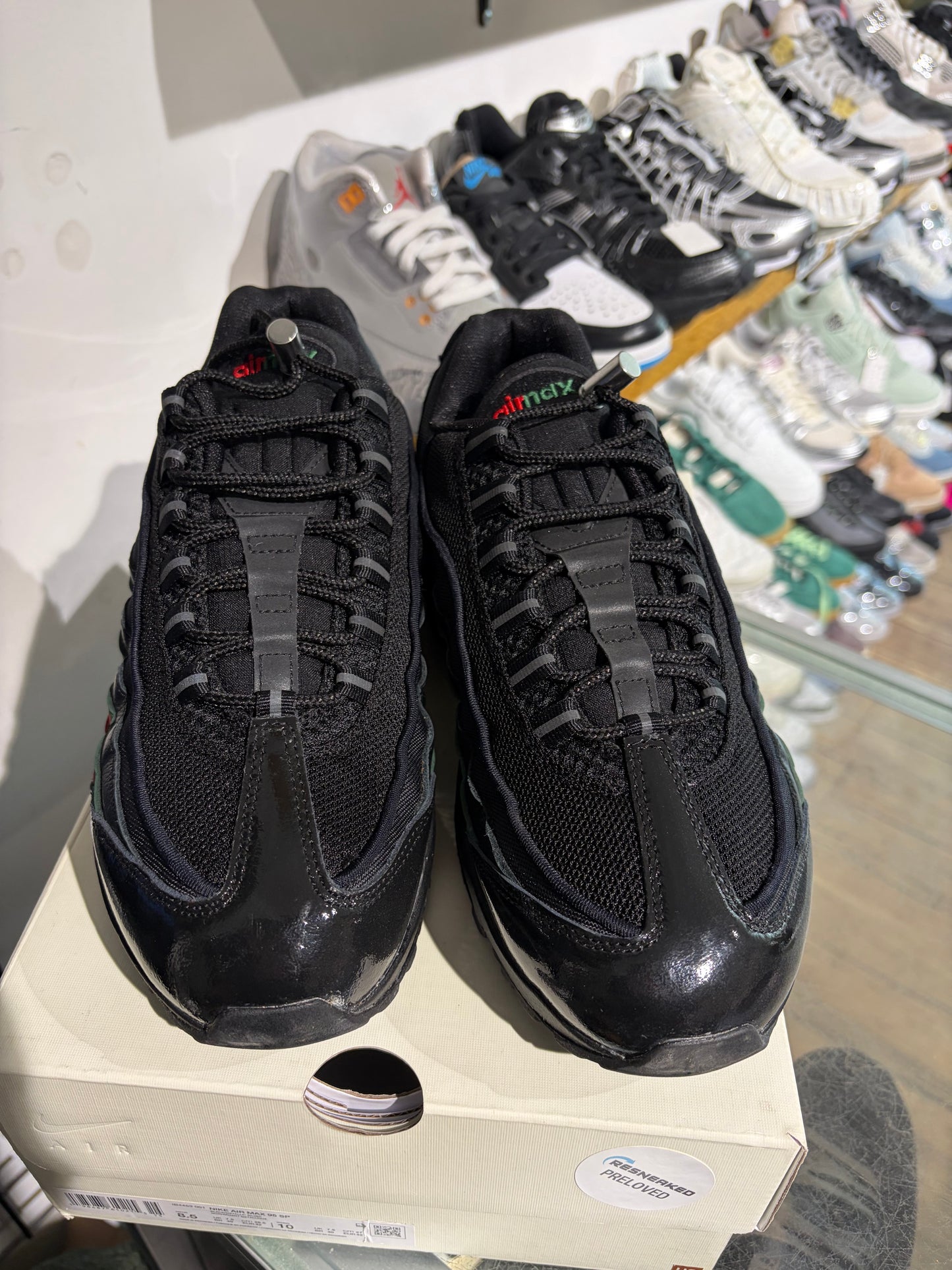 Nike Air Max 95 SP Undefeated Black UK 7.5
