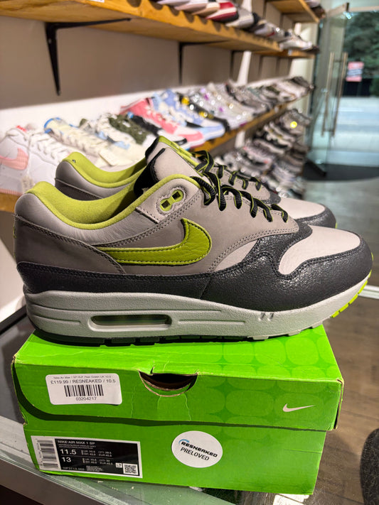 Nike Air Max 1 SP HUF Pear Green UK 10.5