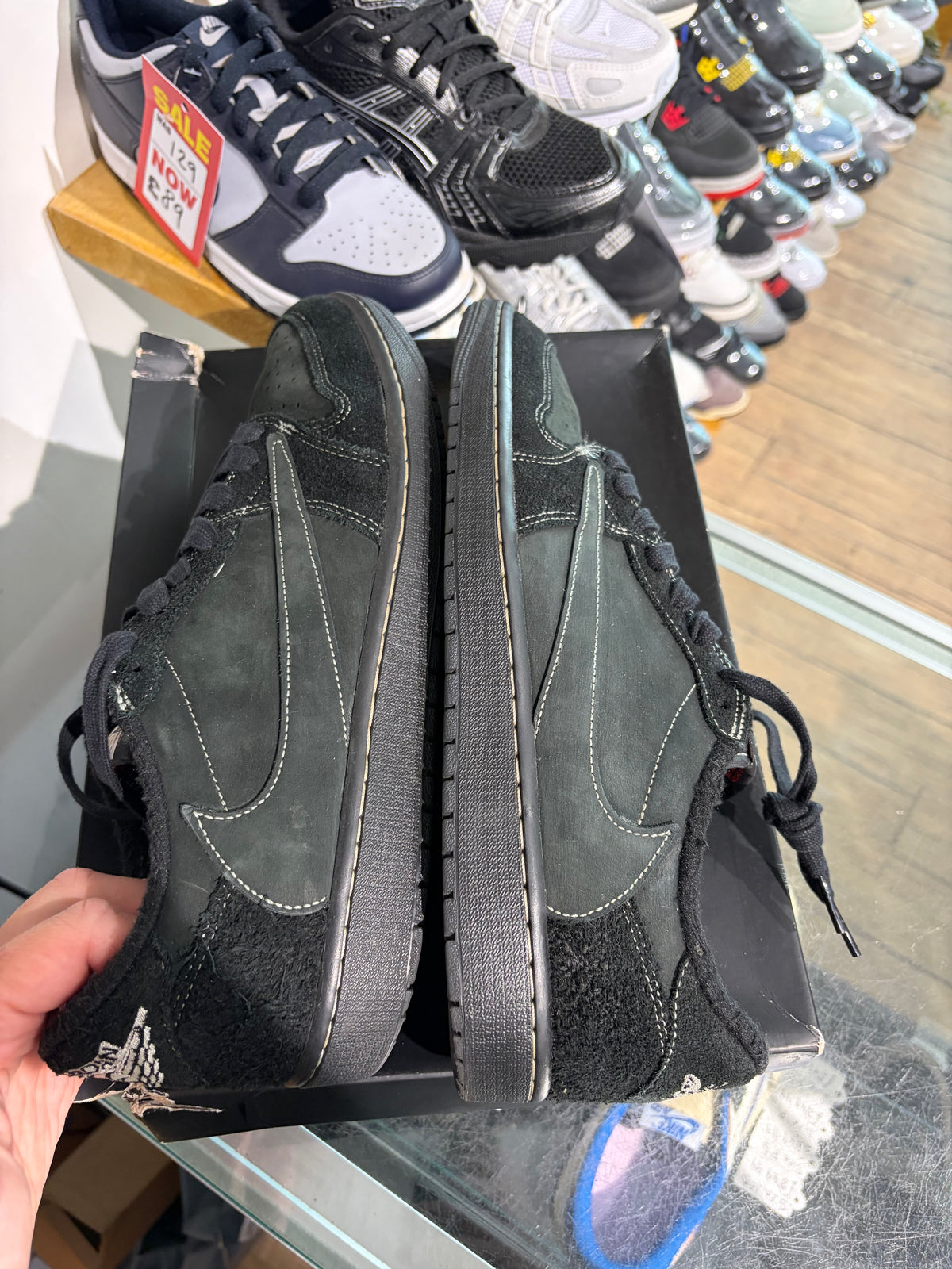 Travis Scott Black Phantom UK 12 #222