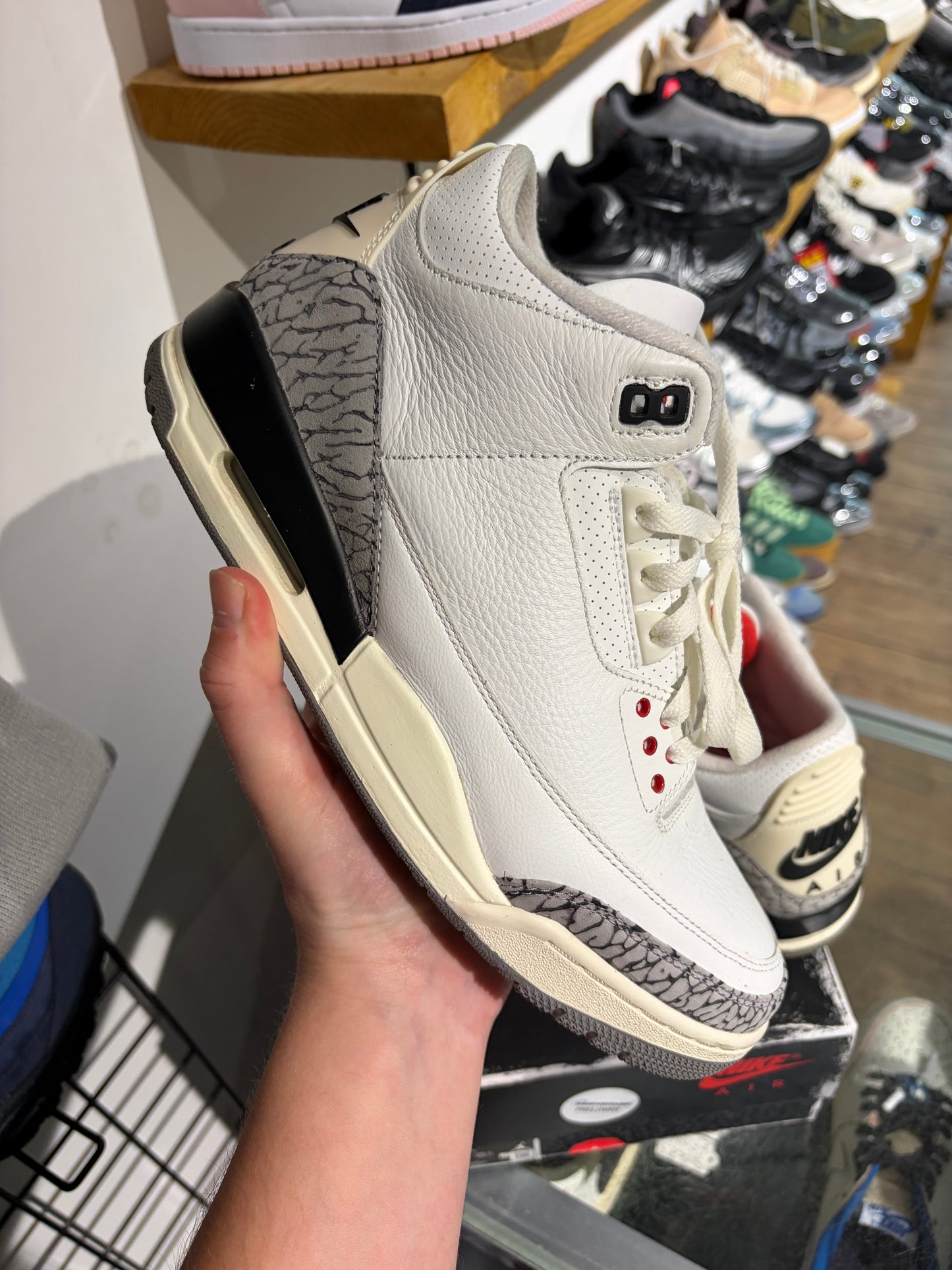Jordan 3 White Cement Reimagined UK 9