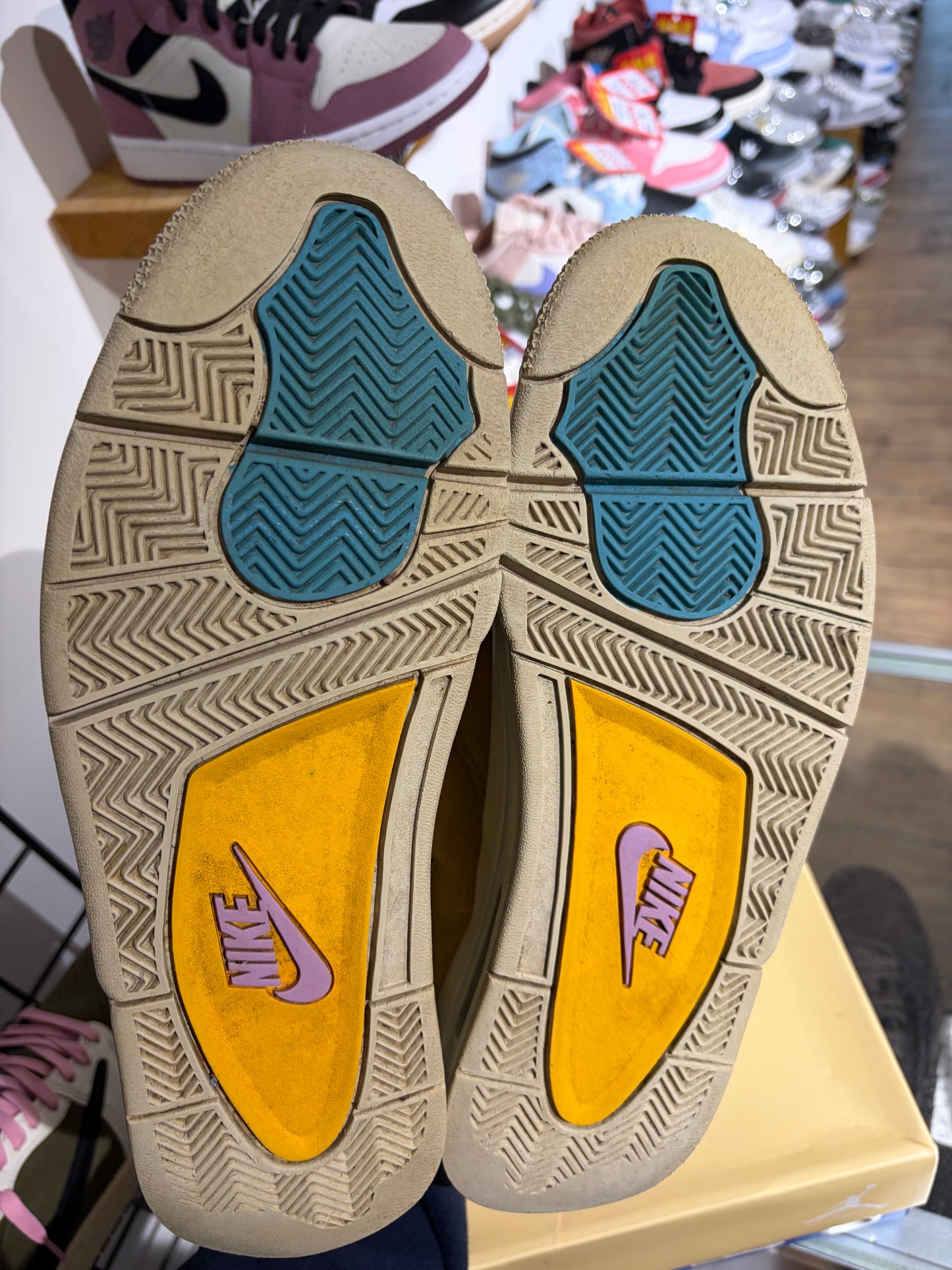 Union x Air Jordan 4 30th Anniversary Desert Moss UK 11