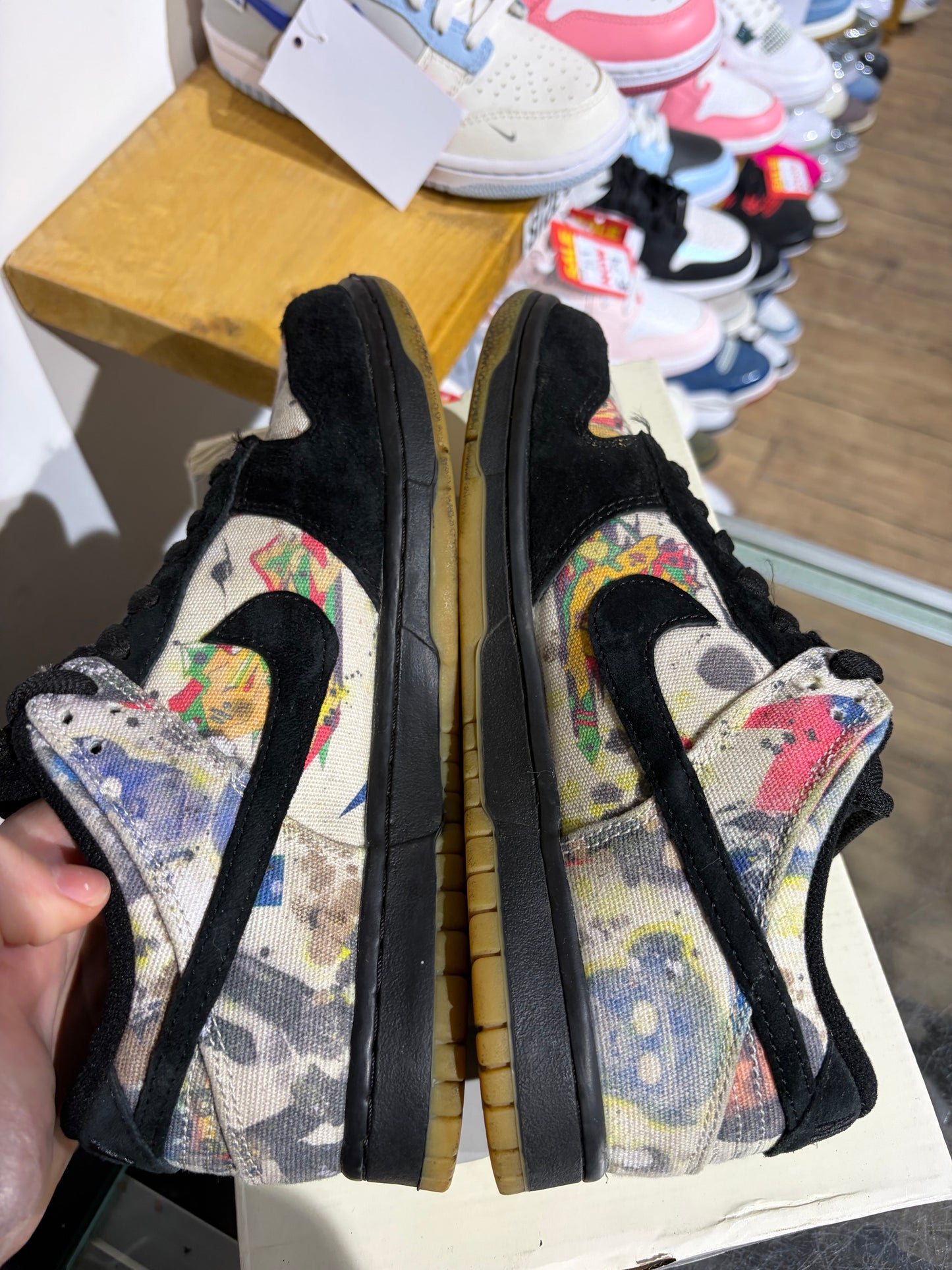 Nike SB Dunk Low x Supreme Rammellzee UK 7.5