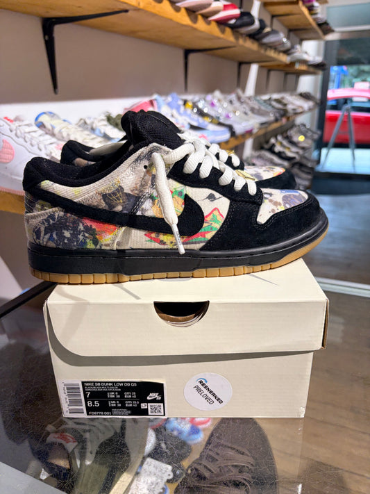 Nike SB Dunk Low x Supreme Rammellzee UK 6
