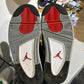 Jordan 4 Black Canvas UK 6 (GS)