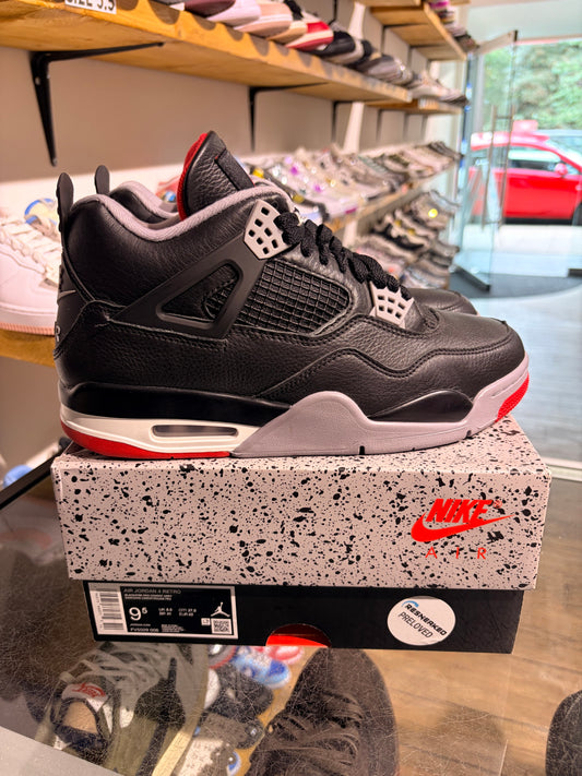Air Jordan 4 Bred UK 8.5