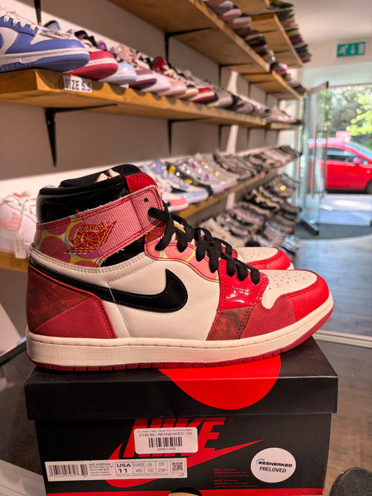 Air Jordan 1 High x Spider-Man Across the Spider-verse UK 10