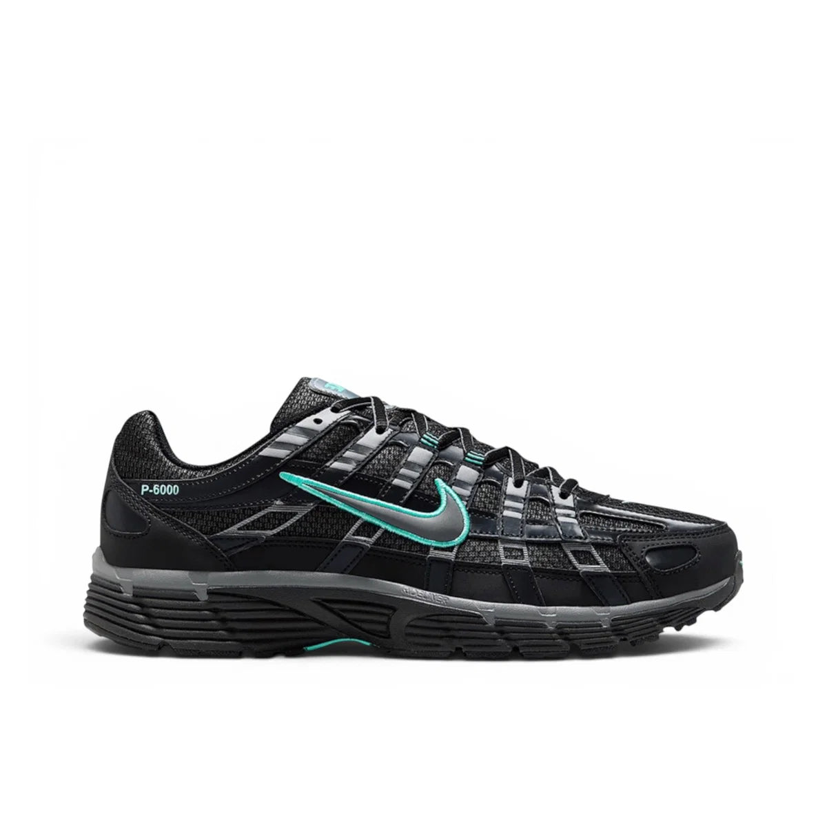 Nike P-6000 Black Hyper Turquoise Cool Grey