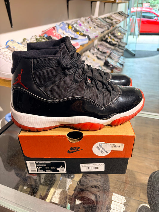 Air Jordan 11 Bred UK 8.5