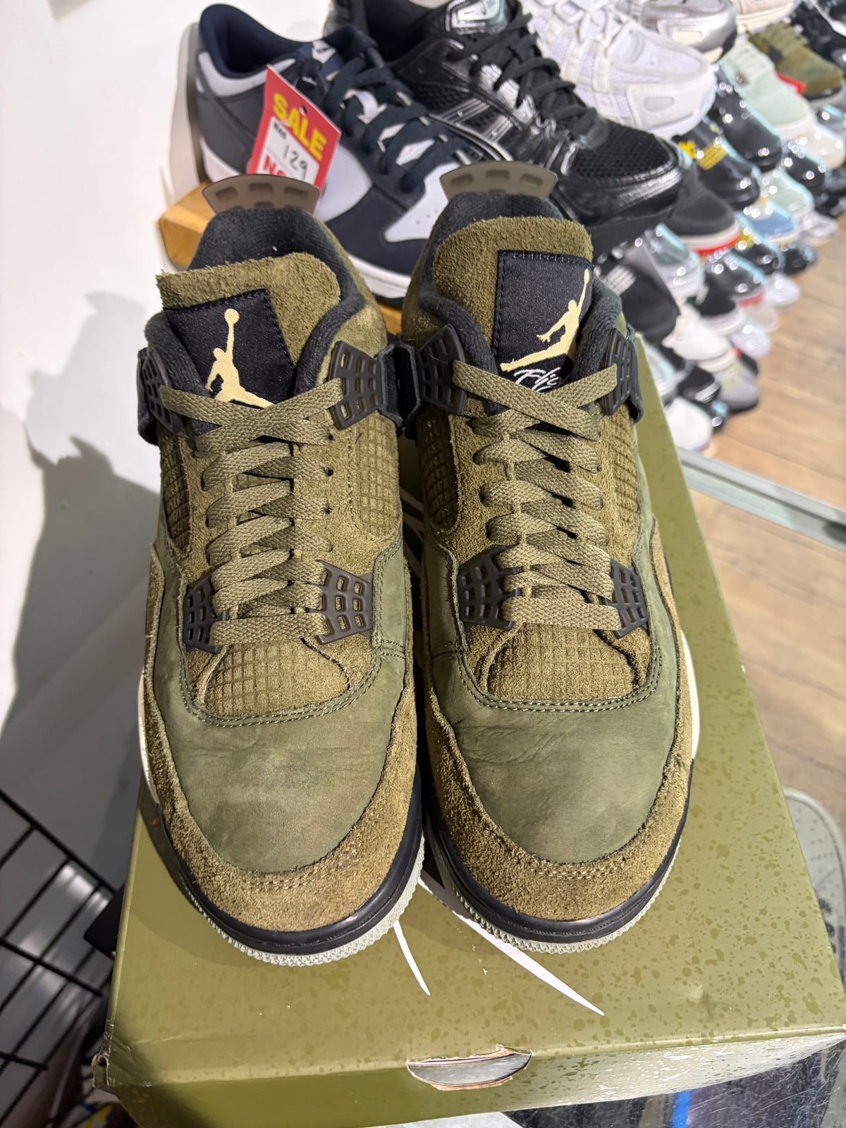 Jordan 4 Olive Craft UK 6.5 #219