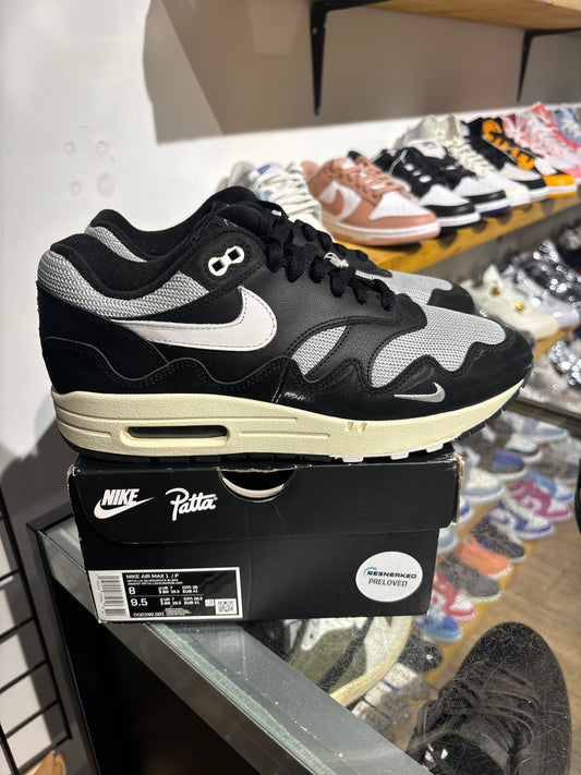 Air Max 1 Patta Waves Black UK 7