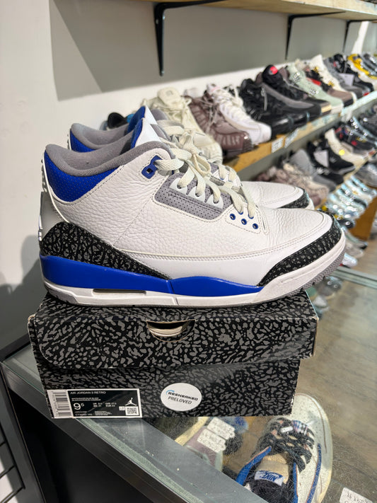 Jordan 3 Racer Blue UK 8.5 #105