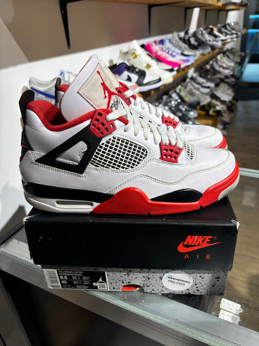 Air Jordan 4 Fire Red UK 7.5
