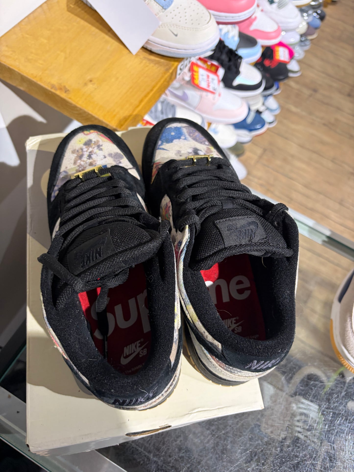 Nike SB Dunk Low x Supreme Rammellzee UK 7.5