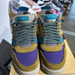 Union x Air Jordan 4 30th Anniversary Desert Moss Turquoise Blue UK 8
