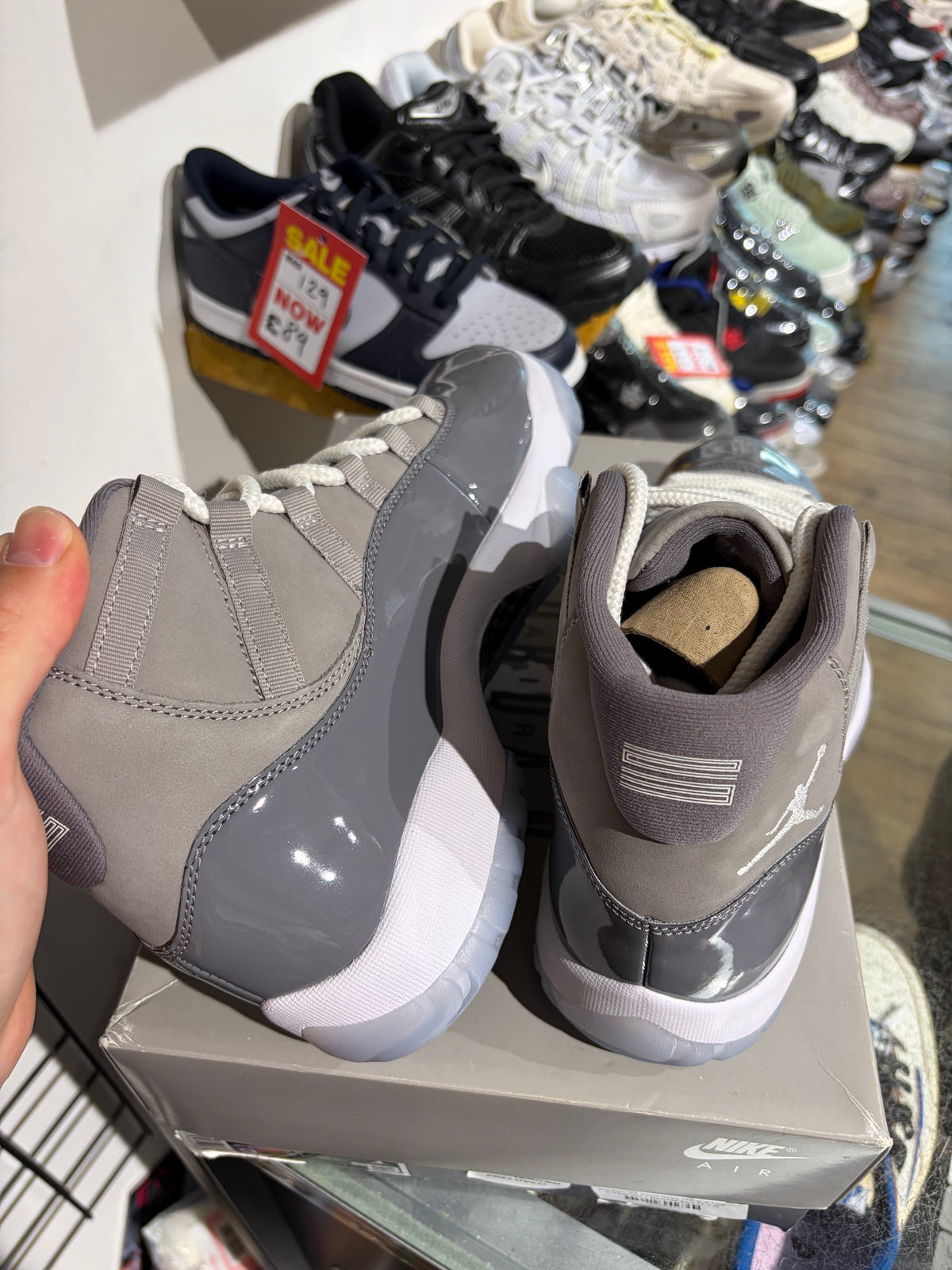 Jordan 11 Cool Grey UK 8 #158